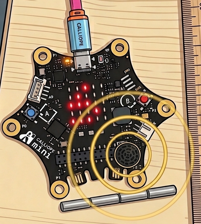 Ki-generiert Calliope und Magnet