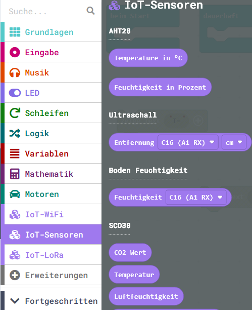 Makecode Erweiterung RLP