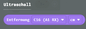 Makecode Ultraschall