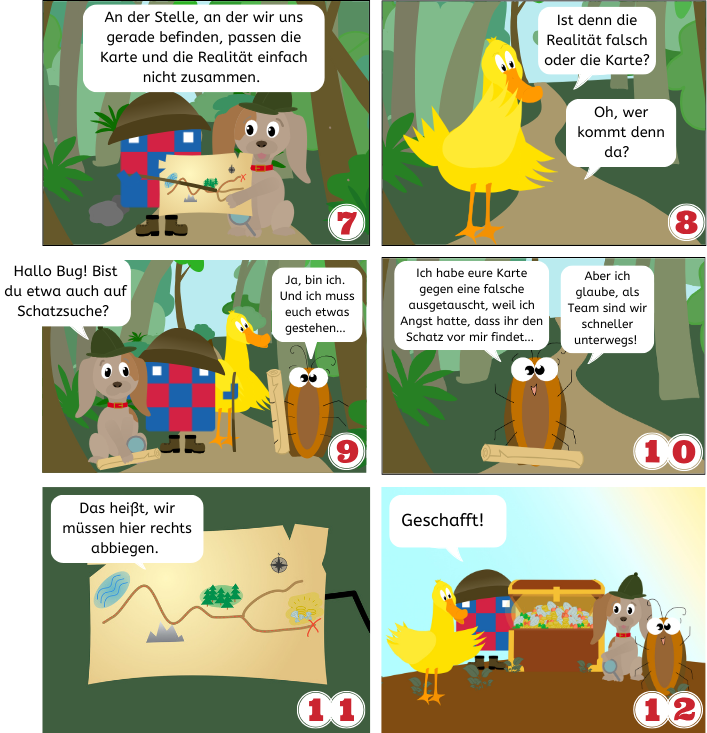 Comic zur Fehlersuche, Seite 2
